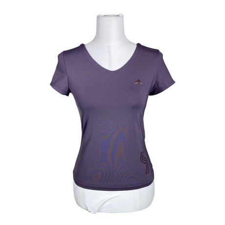 Unisex Adidas - Sports shirt, short sleeve, size 36 - Violet ()