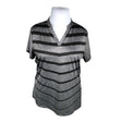 Unisex Backtee - Sports shirt, short sleeve, size 44 - Gray ()