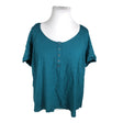Unisex Monsoon - Short-sleeved blouse, size 46 - Blue ()