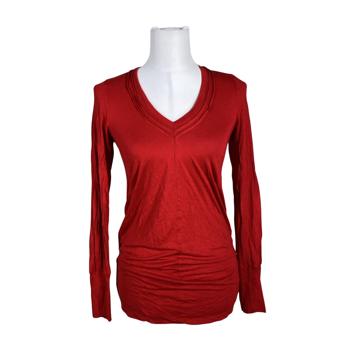 Unisex Polarn O. Pyret Maternity - Tricot shirt, size 36 - Red (1)