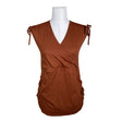 Unisex Polarn O. Pyret Maternity - Tricot tank top, size 38 - Brown ()