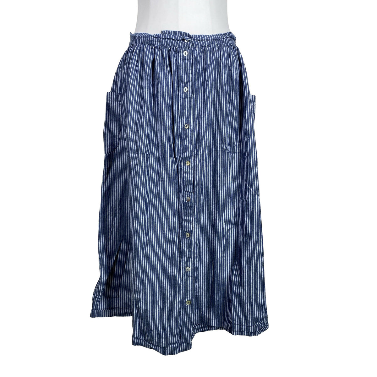 Unisex Selected - Fabric skirt, size 38 - Blue (1)