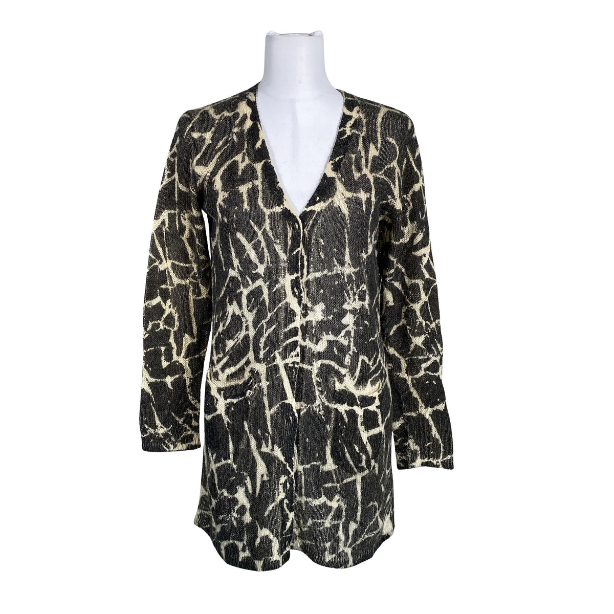 Unisex St-martins - Cardigan, size 36 - Gray (1)