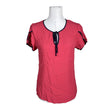 Unisex Marc Lauge - Short-sleeved blouse, size 38 - Pink ()