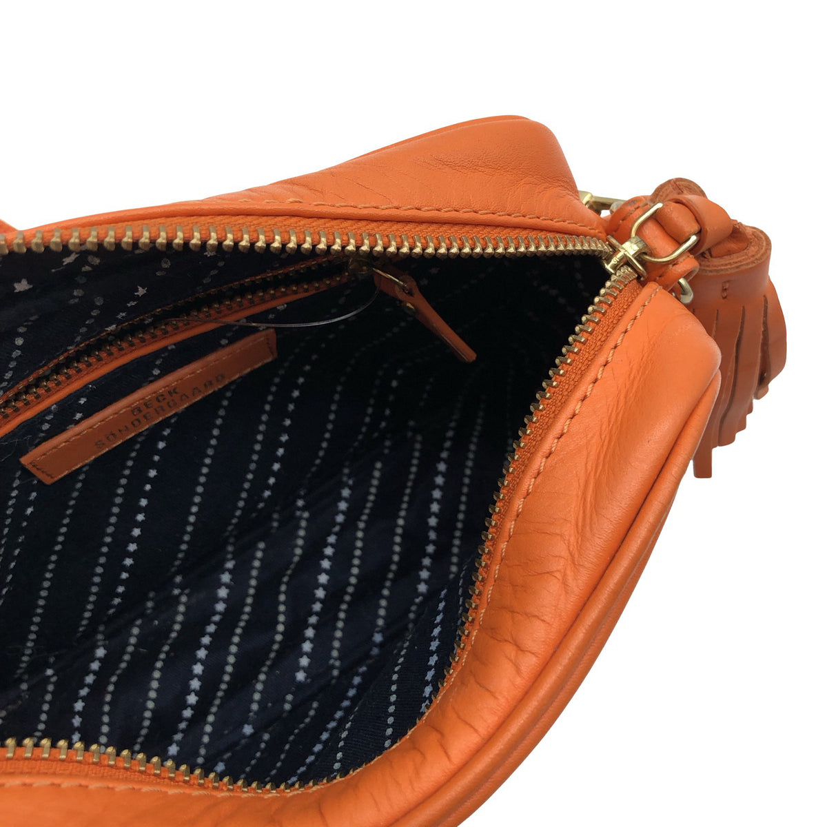 Unisex Beck Söndergaard - Shoulder bag, size Mini - Orange (2)