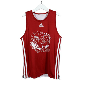 Unisex Adidas - Sleeveless shirt, size 152 - 158 - Red (1)