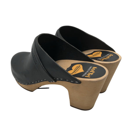 Unisex Swedish Hasbeens - High heels, size 39 - Black (2)