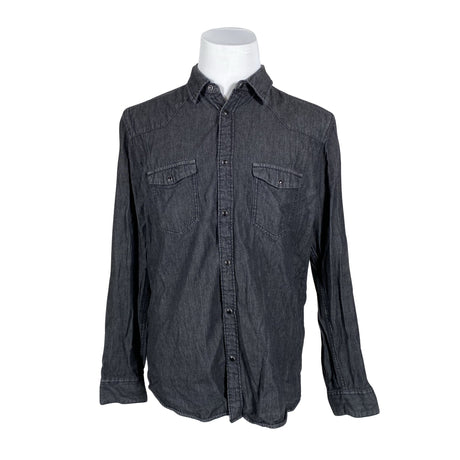 Unisex Esprit - Denim shirt, size L - Gray ()
