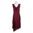 Unisex Your Face - Schiffon dress, size 36 - Wine red ()