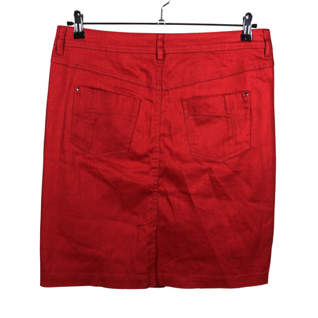Unisex Create - Denim skirt, size 44 - Red (2)