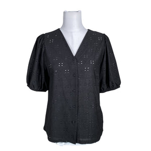 Unisex Free Quent - Tricot shirt, size 36 - Black (1)