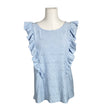 Unisex Free Quent - Tricot tank top, size 40 - Light blue ()