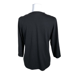 Unisex Laura Kent - Tricot shirt, size 40 - Black (2)