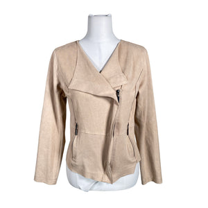 Unisex Free Quent - Sweat jacket, size 38 - Beige (1)