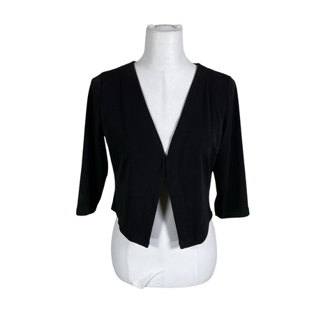 Unisex Trendy Line - Tricot bolero, size 38 - Black ()