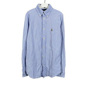 Unisex Polo Ralph Lauren - Collared shirt, size 134 - 140 - Light blue (1)