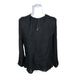 Unisex Massimo Dutti - Blouse, size 40 - Black ()