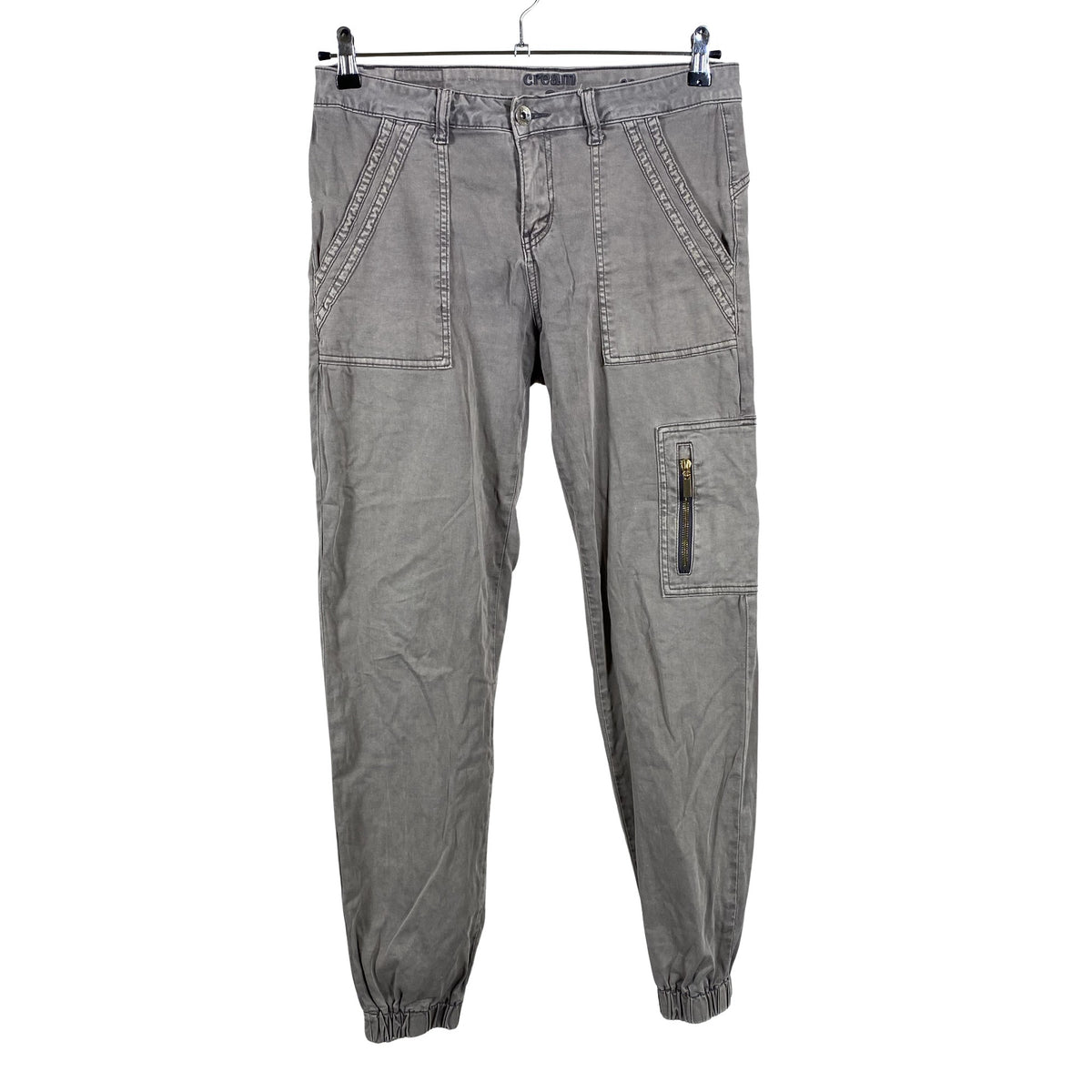 Unisex Cream - Slacks, size W31 - Gray (1)