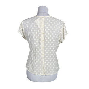Unisex The Masai - Short-sleeved blouse, size 38 - Natural white (2)