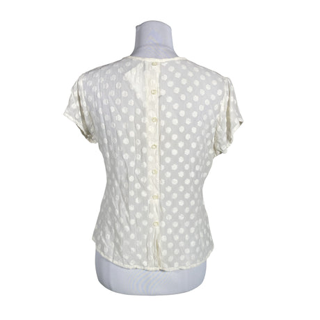 Unisex The Masai - Short-sleeved blouse, size 38 - Natural white (2)