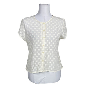 Unisex The Masai - Short-sleeved blouse, size 38 - Natural white (1)
