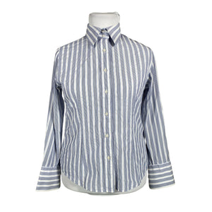 Unisex Almia - Collared shirt, size 38 - Blue (1)