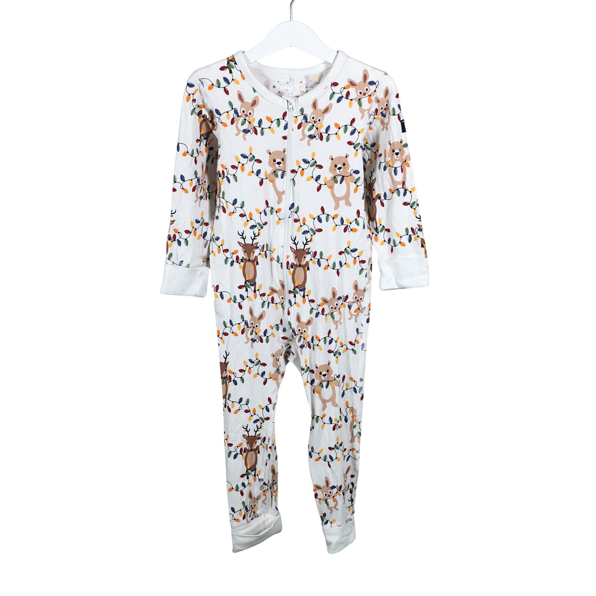 Unisex Polarn O. Pyret - Overalls, size 98 - 104 - White (1)