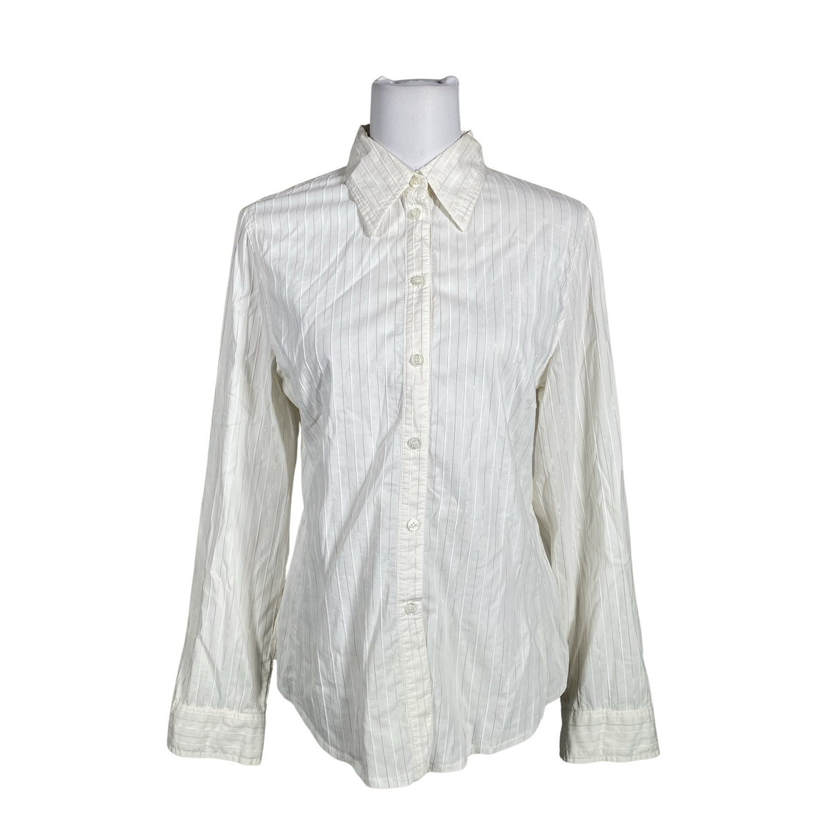Unisex Almia - Collared shirt, size 38 - Natural white (1)