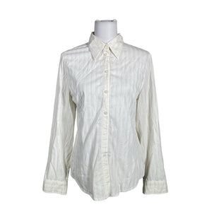 Unisex Almia - Collared shirt, size 38 - Natural white (1)