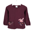 Unisex Polarn O. Pyret - Tricot shirt, size 92 - 98 - Wine red ()