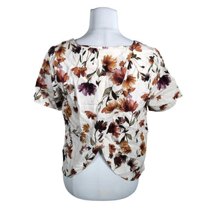 Unisex Kaiko - Short-sleeved blouse, size 34 - Beige (2)