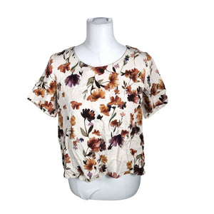 Unisex Kaiko - Short-sleeved blouse, size 34 - Beige (1)