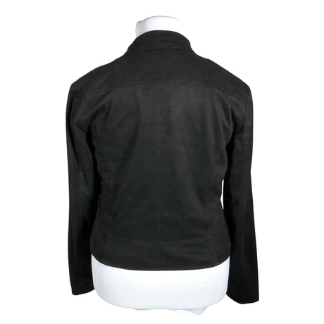 Unisex Free Quent - Leather jacket, size 42 - Black (2)
