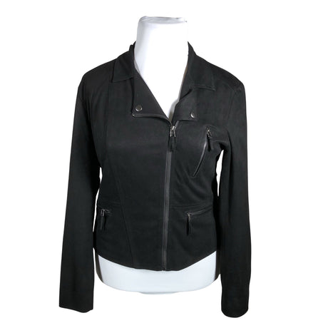 Unisex Free Quent - Leather jacket, size 42 - Black ()