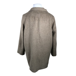 Unisex Manuela Conti - Wool coat, size 46 - Beige (2)
