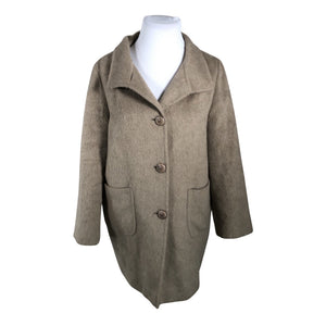 Unisex Manuela Conti - Wool coat, size 46 - Beige (1)