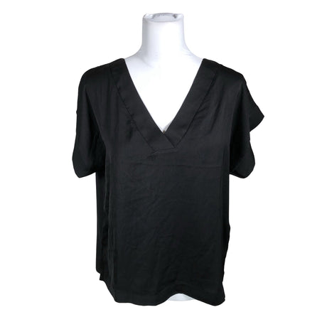 Unisex Lindex - Short-sleeved blouse, size 40 - Black ()