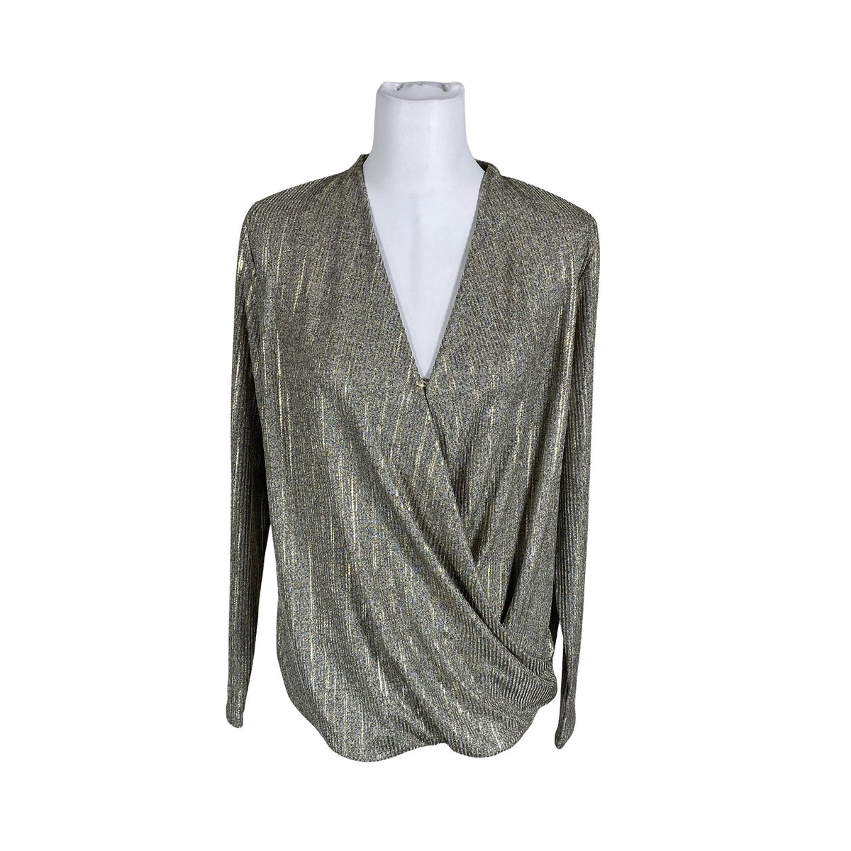 Unisex Lindex - Party shirt, size 40 - Gold (1)