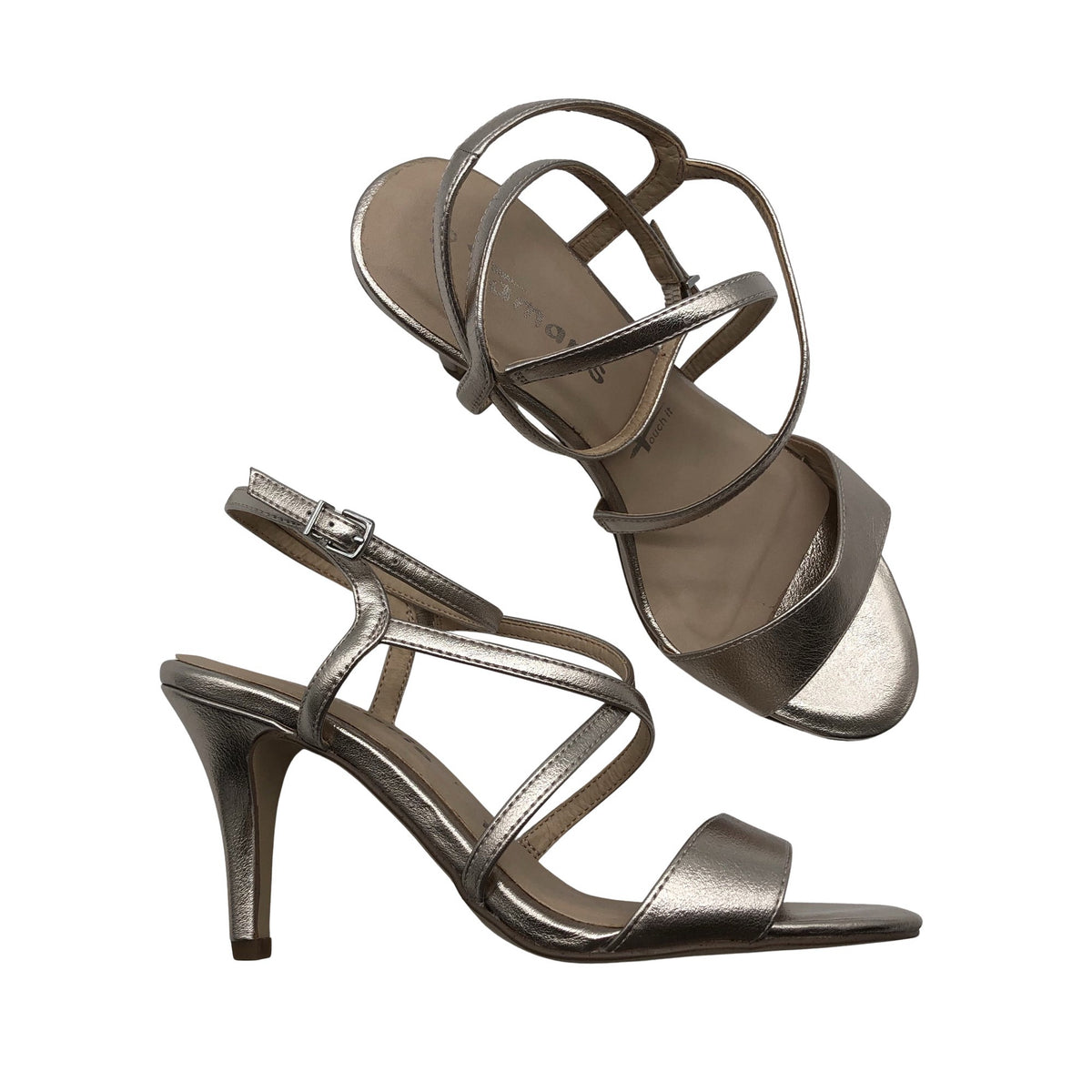 Unisex Tamaris - High heels, size 40 - Gold (1)