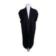 Unisex Cut & Pret - Knit vest, size 38 - Black ()