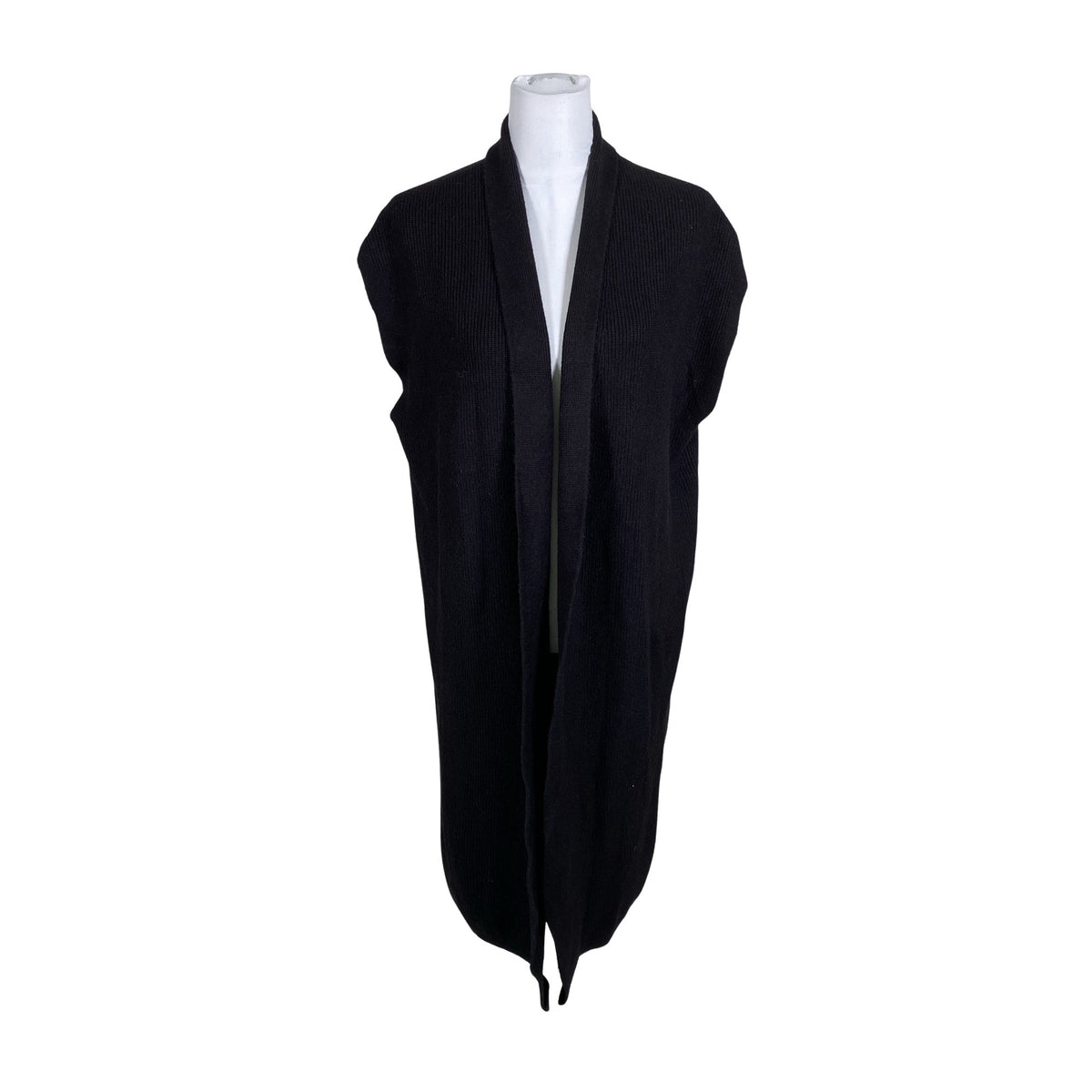 Unisex Cut & Pret - Knit vest, size 38 - Black (1)