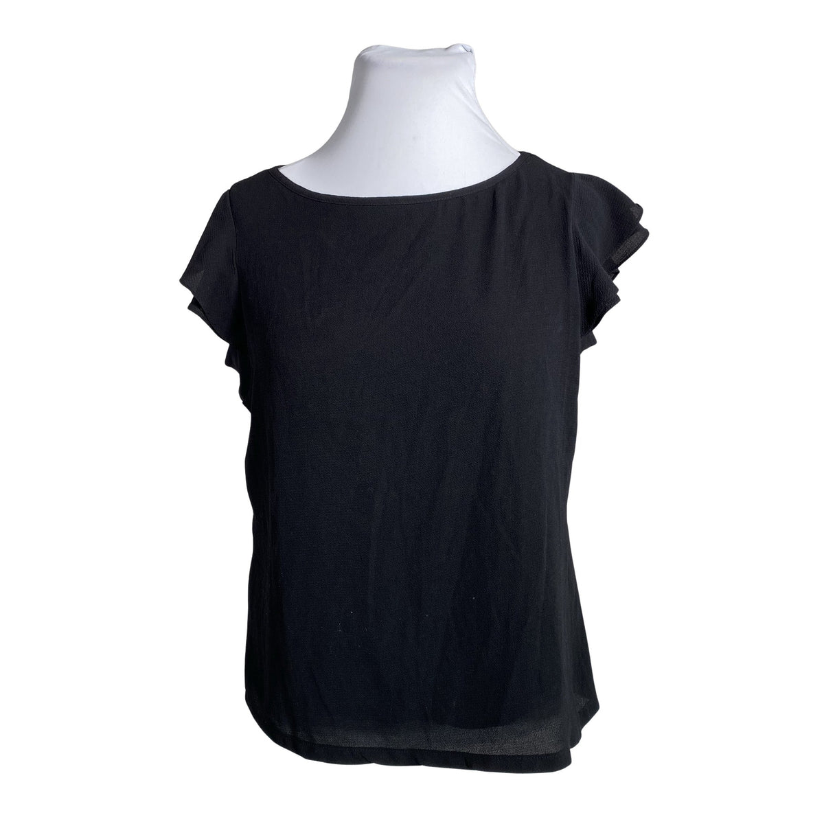 Unisex Comma - Short-sleeved blouse, size 44 - Black (1)