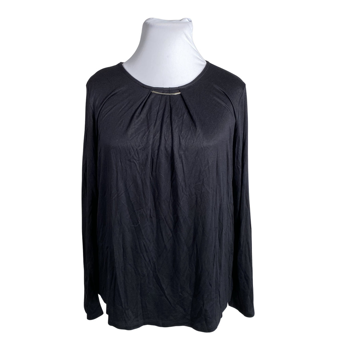 Unisex s.Oliver - Tricot shirt, size 44 - Black (1)