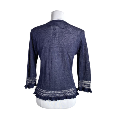 Unisex Noa Noa - Cardigan, size 38 - Blue (2)