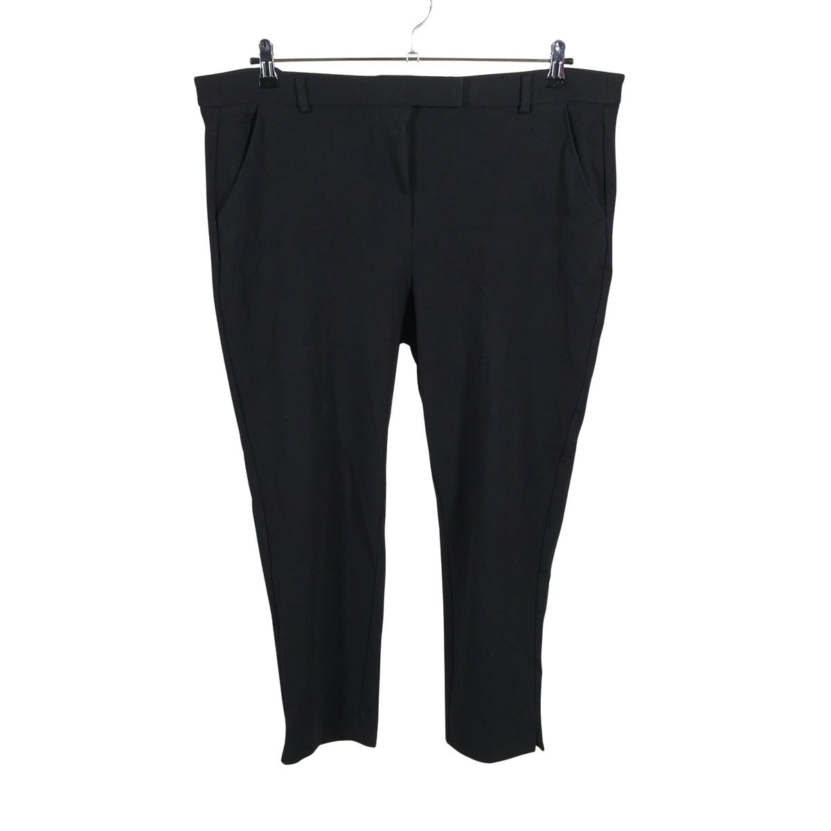 Unisex Marks&Spencer - Straight leg trousers, size 48 - Black (1)