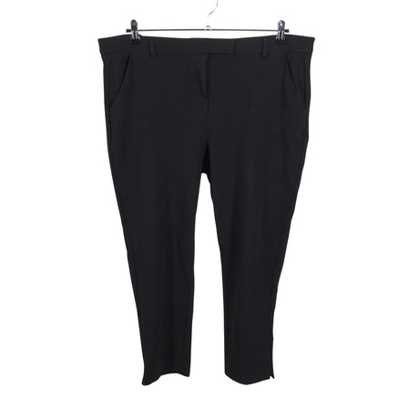 Unisex Marks&Spencer - Straight leg trousers, size 48 - Black ()