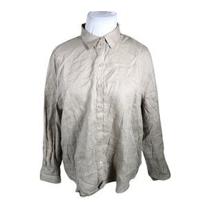 Unisex Essentials by Stockmann - Collared shirt, size 46 - Beige (1)