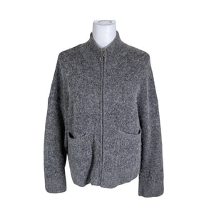 Unisex Selected - Cardigan, size 40 - Gray (1)