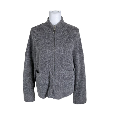 Unisex Selected - Cardigan, size 40 - Gray ()