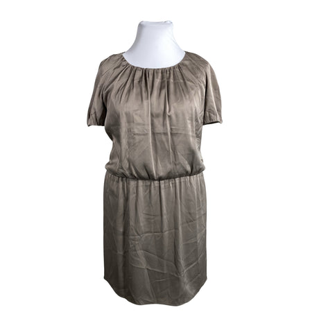 Unisex Hugo Boss - Schiffon dress, size 42 - Brown ()